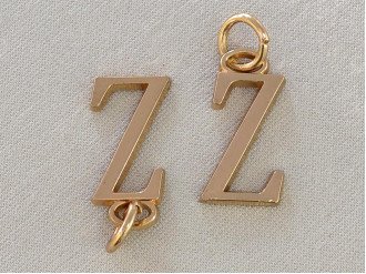 декоративный пришивной элемент буква "Z" арт.25295, цена за 1 штуку
