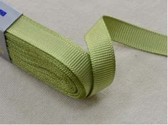 Репсова стрічка, фісташковий, ціна за 1 метр (арт.91 цв.465)