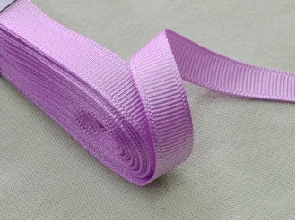 Репсова стрічка, бузковий, ціна за 1 метр (арт.91 цв.490)