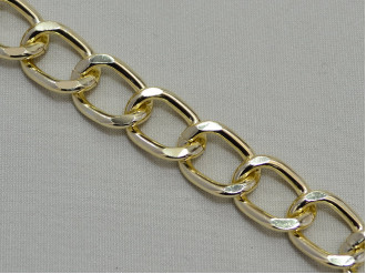 декоративний металевий ланцюг (колір gold) арт.15203-g, ціна за 1 метр
