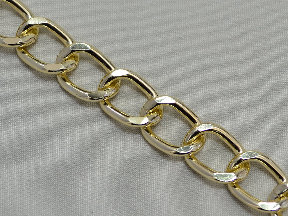 декоративний металевий ланцюг (колір gold) арт.15203-g, ціна за 1 метр