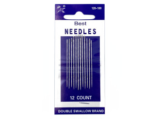 Набор иголок для шитья Best Needles 120-100, 12 шт, цена за 1 уп (арт.10084)