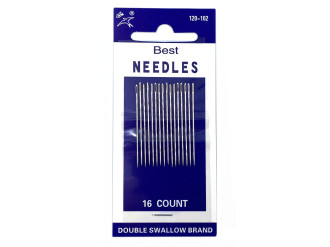 Набор иголок для шитья Best Needles 120-102, 16 шт, цена за 1 уп (арт.10084)