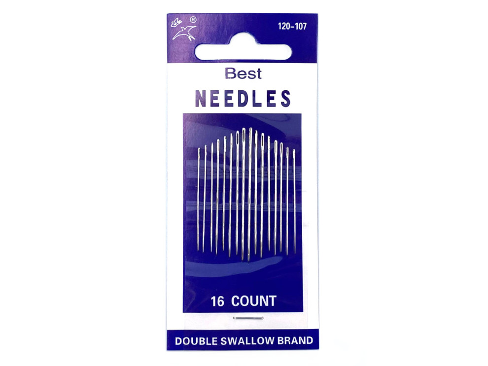 Набор иголок для шитья Best Needles 120-107, 16 шт, цена за 1 уп (арт.10084)