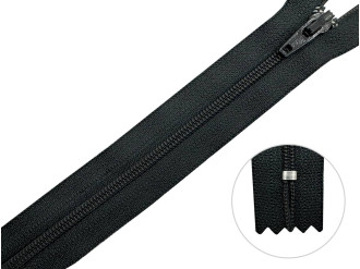 Молния брючная YKK Т3, серо-чёрный, цена за 1шт (арт.20/20-156)