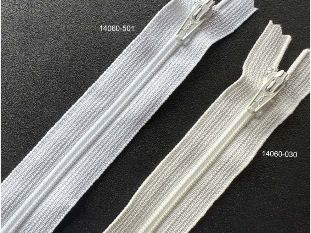 Молния брючная YKK Т3, айвори, цена за 1шт (арт.20/20-030)