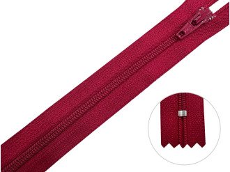Молния брючная YKK Т3, вишнёвый, цена за 1шт (арт.20/20-520)