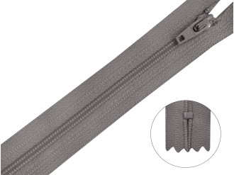 Молния брючная YKK Т3, серо-бежевый, цена за 1 шт (арт.20/20-134)