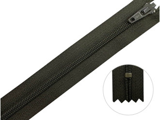Молния брючная YKK Т3, хаки, цена за 1 шт (арт.20/20-173)