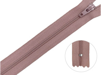 Молния брючная YKK Т3, грязно-пудровый, цена за 1 шт (арт.20/20-221)