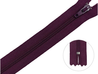 Молния брючная YKK Т3, тёмно-фиолетовый, цена за 1 шт (арт.20/20-230)