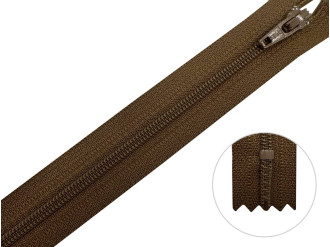 Молния брючная YKK Т3, коричневый, цена за 1 шт (арт.20/20-900)