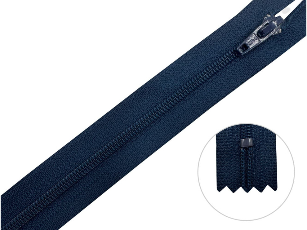 Молния брючная YKK Т3, синий, цена за 1 шт (арт.20/20-920)