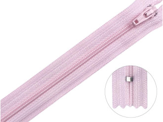 Молния брючная YKK Т3, розовый, цена за 1 шт (арт.20/20-512)