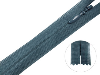 Потайная молния YKK, темный джинс, цена за 1 шт (арт.20-575)