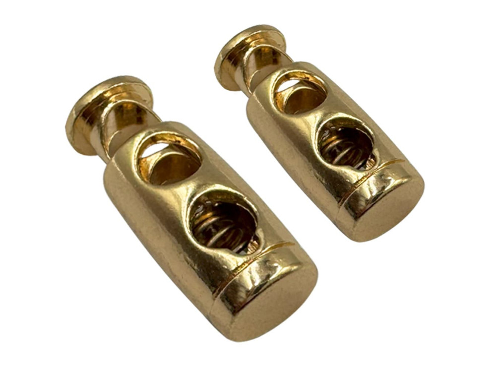 Фиксатор металлический, золото, цена за 1 шт (арт.25002)