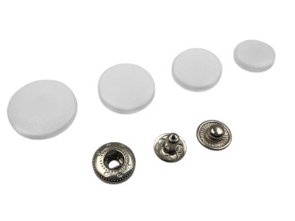 Кнопка установочная пластиковая, белый, цена за 1 шт (арт.25228-wh)