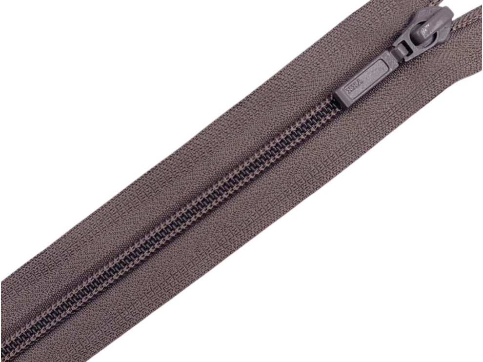 Спиральная молния YKK Т5, грязно-бежевый, цена за 1шт (арт.33-187)