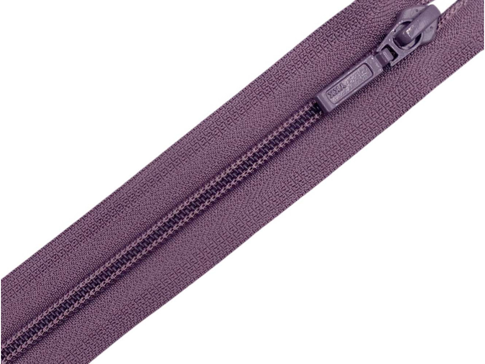Спиральная молния YKK Т5, грязно-сиреневый, цена за 1шт (арт.33-206)