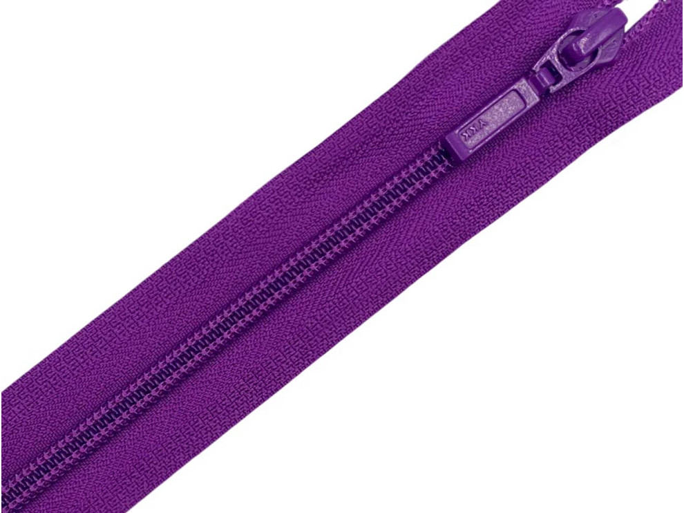 Спиральная молния YKK Т5, фиолетовый, цена за 1шт (арт.33-526)