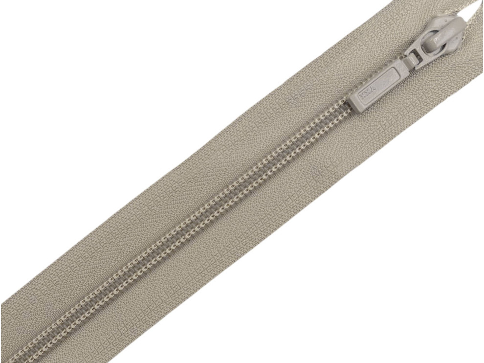 Спиральная молния YKK Т5 с пуллером DADR7, бежевый, цена за 1шт (арт.33-573)