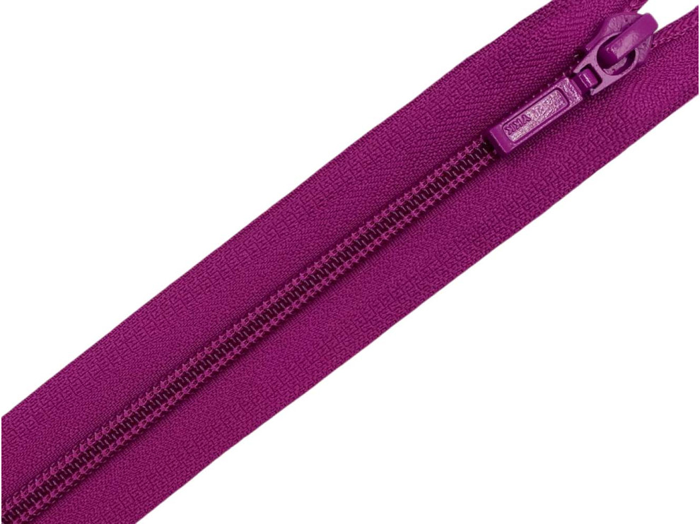 Спиральная молния YKK Т5, фуксия, цена за 1шт (арт.33-853)