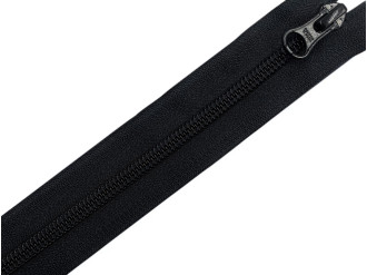 Спиральная молния кольцо YKK Т5, черный, цена за 1шт (арт.35-580)