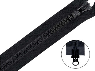 Молния тракторная YKK Т8, черный, цена за 1 шт (арт.42-580)