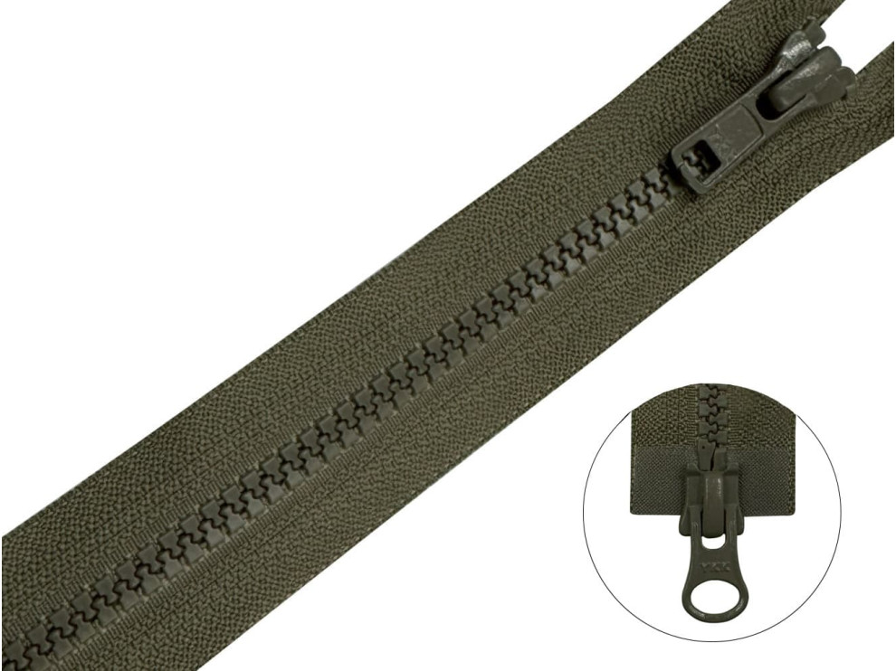 Молния тракторная YKK Т5, табак, цена за 1 шт (арт.46-564)