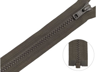 Тракторная молния YKK Т5, хаки-коричневый, цена за 1шт (арт.50-365)