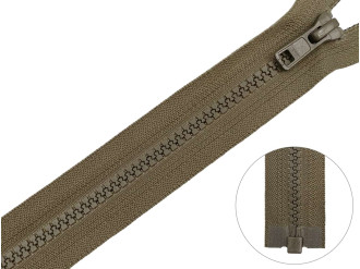 Тракторная молния YKK Т5, шоколадный, цена за 1шт (арт.50-564)