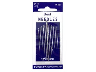Набор иголок для шитья Best Needles 120-065, 12 шт, цена за 1 уп (арт.10084)