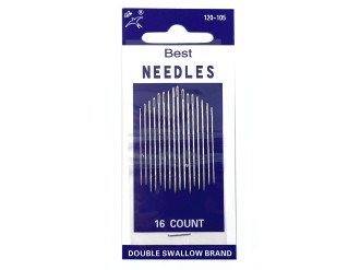 Набор иголок для шитья Best Needles 120-105, 16 шт, цена за 1 уп (арт.10084)