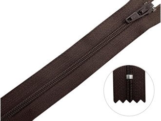 Молния брючная YKK Т3, коричневый, цена за 1шт (арт.20/20-141)