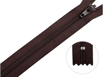 Молния брючная YKK Т3, коричневый, цена за 1шт (арт.20/20-570)
