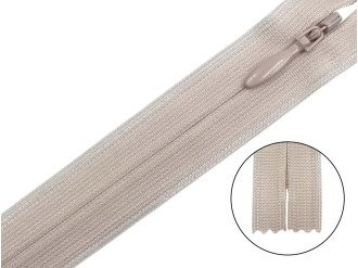 Потайная молния YKK, грязнорозовый, цена за 1 шт (арт.60-185)