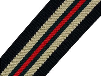 резинка текстильная расцветка GUCCI арт.15100, цена за 1 метр