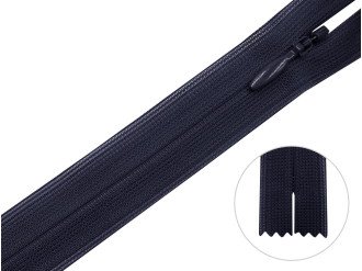 Потайная молния YKK, тёмно-синий, цена за 1 шт (арт.20-071)