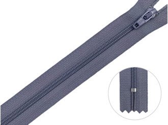 Молния брючная YKK Т3, голубо-серый, цена за 1 шт (арт.20/20-195)
