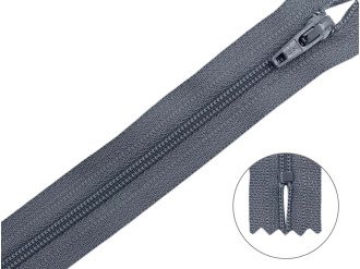 Молния брючная YKK Т3, серо-голубой, цена за 1 шт (арт.20/20-243)