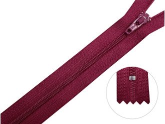 Молния брючная YKK Т3, фуксия, цена за 1 шт (арт.20/20-525)
