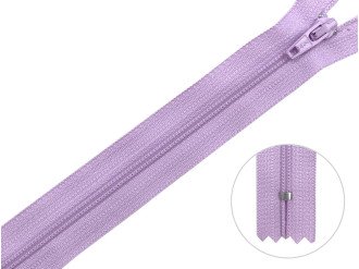 Молния брючная YKK Т3, лиловый, цена за 1 шт (арт.20/20-552)