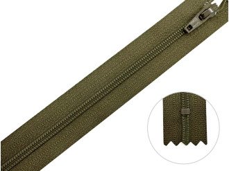 Молния брючная YKK Т3, тёмный беж, цена за 1 шт (арт.20/20-564)
