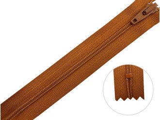 Молния брючная YKK Т3, оранжевый, цена за 1 шт (арт.20/20-856)