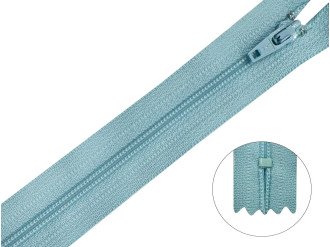 Молния брючная YKK Т3, бледно-голубой, цена за 1 шт (арт.20/20-901)