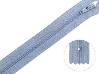 Молния брючная YKK Т3, голубой, цена за 1 шт (арт.20/20-232)