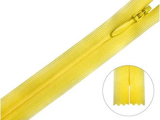Потайна блискавка YKK, жовтий, ціна за 1 шт (арт.20-506)
