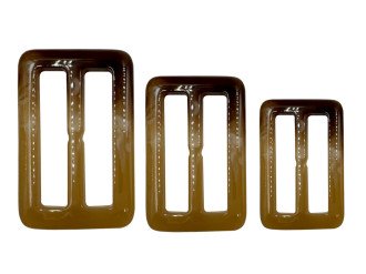 Пряжка пластикова, хакі-коричневий, ціна за 1 шт (арт.25500)