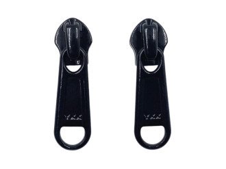 Бегунок металлический YKK Т5, черный, цена за 1 шт (арт.300-Т5-bl)