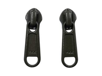 Бегунок металлический YKK Т5, хаки, цена за 1 шт (арт.300-Т5-khaki)